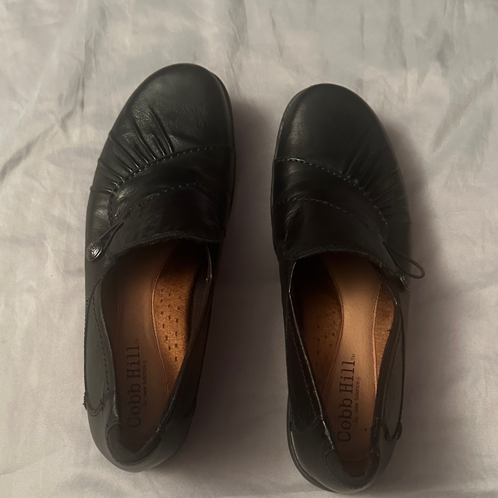 Cobb Hill by New Balance Black Leather Shoes